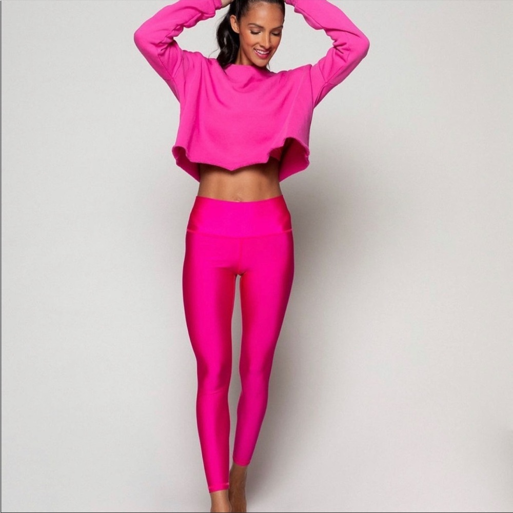 AGF All Good Feels XS Hot pink vibrant leggings